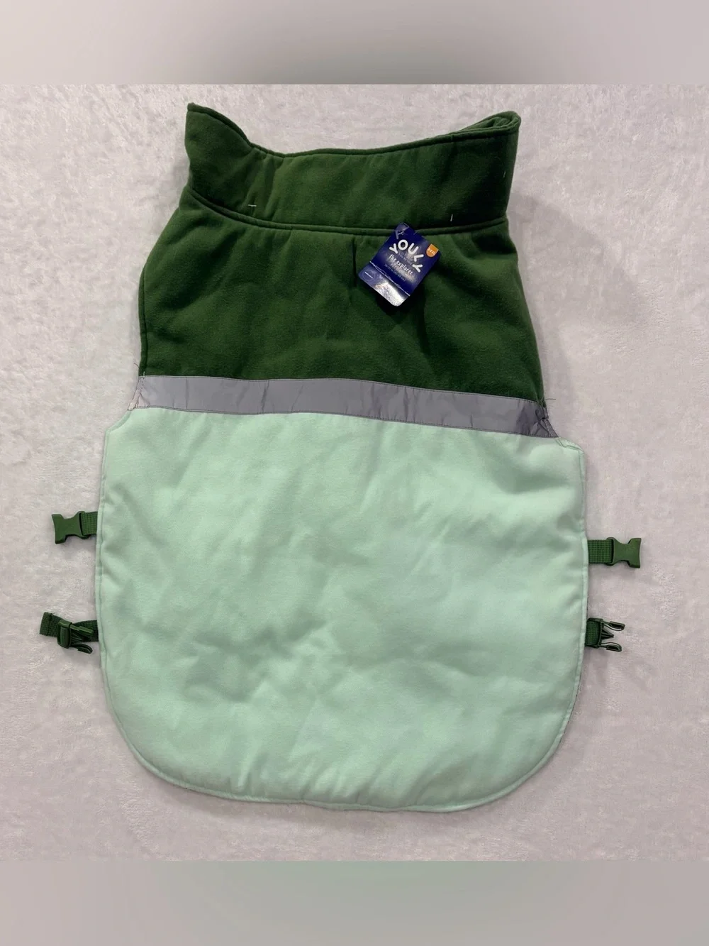 NWT Youly The Explorer Green Insulated Dog Coat Jacket XXXL